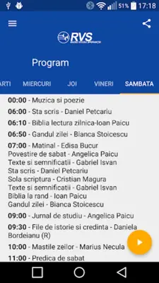 Radio Vocea Speranței android App screenshot 5